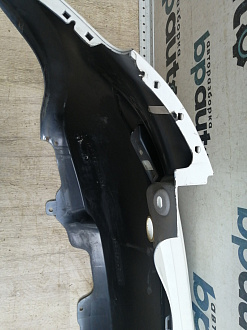 AA046079; Бампер задний; без паркт. (85022 9U040) для Nissan Note/БУ; Оригинал; Р1, Мелкий дефект; 