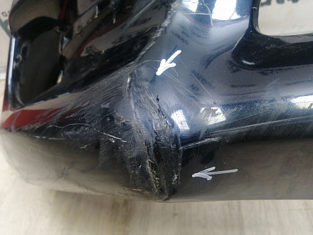 AA046006; Бампер передний; без паркт.; под омыват. (52119-42992) для Toyota Rav4 35 (2010 — 2013)/БУ; Оригинал; Р1, Мелкий дефект; 