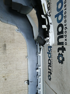 AA045705; Бампер передний, S-line; под паркт.; под омыват. (8K0 807 437 S) для Audi A4 B8/БУ; Оригинал; Р2, Удовлетворительное; 