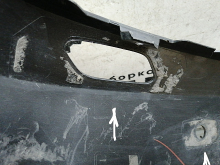 AA046305; Бампер передний; под паркт.; под омыват. (52119-48590) для Lexus RX IV рест. (2019 — 2022)/БУ; Оригинал; Р1, Мелкий дефект; 