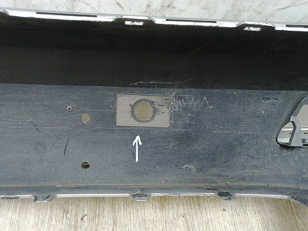 AA045823; Бампер передний; под паркт.; под омыват. (3G0807221) для Volkswagen Passat/БУ; Оригинал; Р2, Удовлетворительное; 