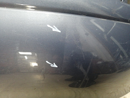 AA046074; Бампер задний; без паркт. (85022 9U040) для Nissan Note/БУ; Оригинал; Р1, Мелкий дефект; 