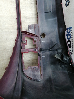 AA045701; Бампер передний; без паркт.; под омыват. (1T0 807 221 M) для Volkswagen Touran II (2010-2015)/БУ; Оригинал; Р2, Удовлетворительное; 