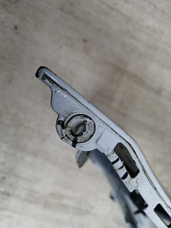 AA045817; Бампер передний; под паркт.; под омыват. (3C8807221F) для Volkswagen Passat CC рест. (2012-2017)/БУ; Оригинал; Р1, Мелкий дефект; 