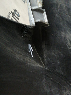 AA045704; Бампер передний; без паркт.; без омыват. (52119-02680) для Toyota Auris I (2007- 2010)/БУ; Оригинал; Р2, Удовлетворительное; 