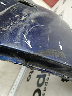 BA000160; Бампер передний, S-line; под паркт.; под омыват. (8T0 807 437 AM) для Audi A5/БУ; Оригинал; Р1, Мелкий дефект; 