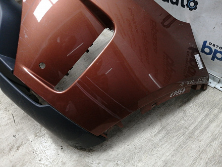 AA045867; Бампер передний; под паркт.; под омыват. (HY32-17F003-AAW) для Land Rover Discovery V L462 (2017 - 2020)/БУ; Оригинал; Р1, Мелкий дефект; 