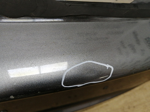 Фотография детали AA029868; Крышка багажника; без камер. (K01004EAAA) для Nissan Qashqai/БУ; Оригинал; Р3, Под восстановление; . Фото номер 2