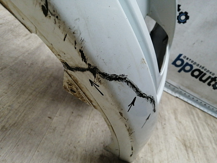 AA045863; Бампер передний; без паркт.; без омыват. (86511-4Y000) для Kia Rio/БУ; Оригинал; Р1, Мелкий дефект; 