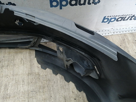 AA044499; Бампер передний; под паркт.; под омыват. (5С6807221B) для Volkswagen Jetta VI (2010- 2014)/БУ; Оригинал; Р1, Мелкий дефект; 