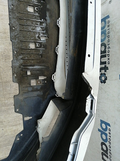 AA045251; Бампер передний; под паркт.; под омыват. (71101-TL0-ZZ00) для Honda Accord VIII (2008-2011)/БУ; Оригинал; Р1, Мелкий дефект; 