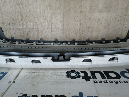 AA045707; Бампер передний; без паркт.; под омыват. (5СU807221A) для Volkswagen Jetta VI рест. (2015-2018)/БУ; Оригинал; Р2, Удовлетворительное; 