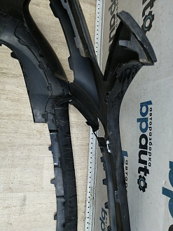 AA046096; Бампер передний; под паркт.; без омыват. (A1668851800) для Mercedes-Benz GLS-klasse I (X166) (2015-2019)/БУ; Оригинал; Р1, Мелкий дефект; 