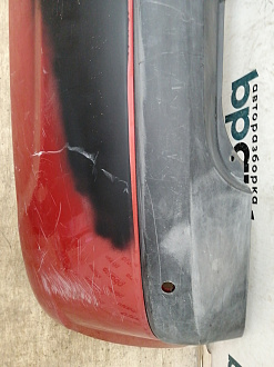 AA040262; Бампер задний; под паркт. (86611-1C310) для Hyundai Getz рест. (2005-2011)/БУ; Оригинал; Р1, Мелкий дефект; 