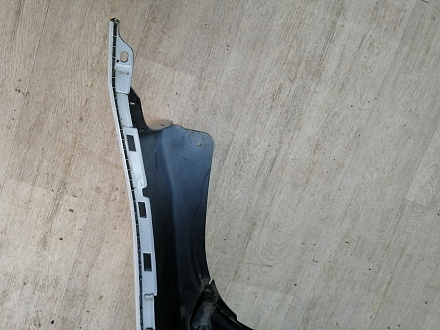 AA046111; Бампер задний; без паркт. (86611-4Y000) для Kia Rio III Sedan (2011- 2015)/БУ; Оригинал; Р1, Мелкий дефект; 