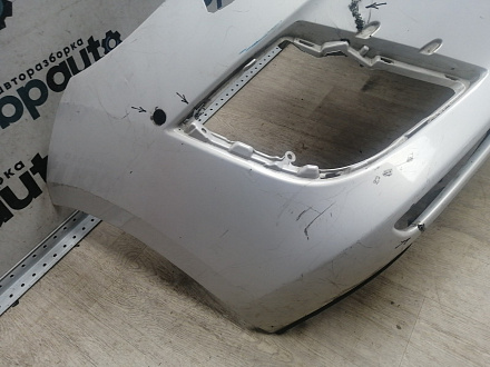 AA045772; Бампер передний; без паркт.; под омыват. (BCW8-50031) для Mazda 3 BL/БУ; Оригинал; Р1, Мелкий дефект; 