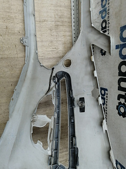 AA046147; Бампер передний; под паркт.; под омыват. (BS71-17757-A) для Ford Mondeo/БУ; Оригинал; Р1, Мелкий дефект; 