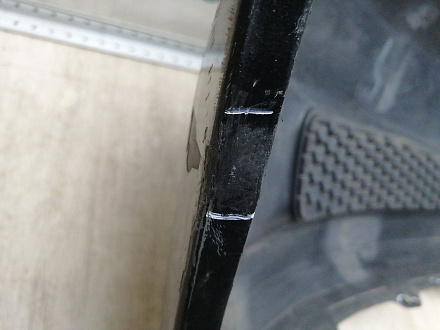 BA000218; Бампер передний, до 2010г; без паркт.; под омыват. (62022-JK60H) для Infiniti G (2006-2013)/БУ; Оригинал; Р1, Мелкий дефект; 