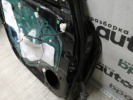AA045139; Дверь передняя левая (67002-42120) для Toyota Rav4/БУ; Оригинал; Р1, Мелкий дефект; (202) Черный