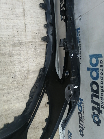 Фотография детали AA044508; Бампер передний; без паркт.; под омыват. (GDK4-50031) для Mazda 6 GH/БУ; Оригинал; Р2, Удовлетворительное; . Фото номер 15