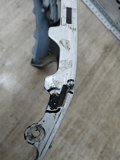 BA000227; Бампер передний; под паркт.; под омыват. (5G0807221) для Volkswagen Golf/БУ; Оригинал; Р1, Мелкий дефект; 