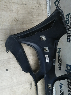 AA045460; Бампер передний; под паркт.; без омыват. (A2058800125) для Mercedes-Benz C-klasse IV (W205) (2014-2018)/БУ; Оригинал; Р1, Мелкий дефект; 