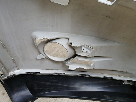 AA044690; Бампер передний, Sport-Style; без паркт.; под омыват. (5N0807221) для Volkswagen Tiguan I (2007- 2011)/БУ; Оригинал; Р1, Мелкий дефект; 