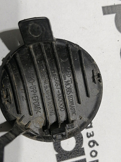 AA045446; Заглушка буксир. крюка заднего бампера (86667-M0000) для Hyundai Creta I (2016-2021)/БУ; Оригинал; Р1, Мелкий дефект; 