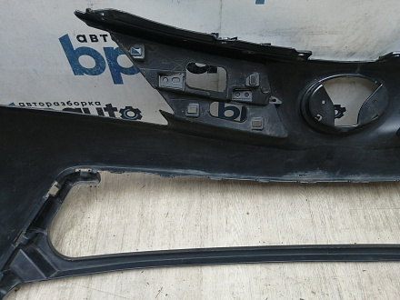 AA044524; Бампер передний; без паркт.; под омыват. (52119-4A904) для Toyota Rav4 40 (2013 — 2015)/БУ; Оригинал; Р1, Мелкий дефект; 