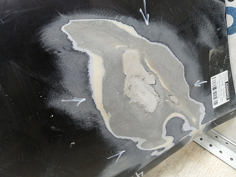 Фотография детали AA045932; Бампер передний; под паркт.; под омыват. (13288286) для Opel Insignia/БУ; Оригинал; Р2, Удовлетворительное; . Фото номер 3