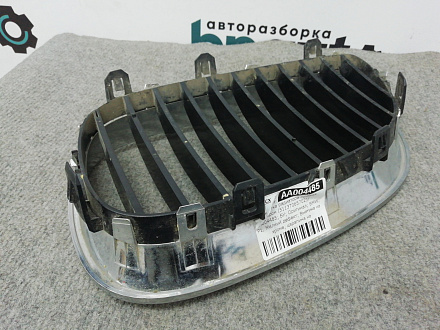 Решетка радиатора правая хром БМВ 5 серия V Sedan Е60 2002-2007, б/у, фото 6