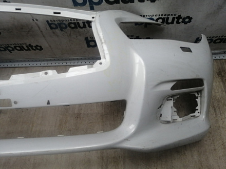 AA045724; Бампер передний; без паркт.; под омыват. (62022-4HB0H) для Infiniti Q50 (2013-2017)/БУ; Оригинал; Р1, Мелкий дефект; 