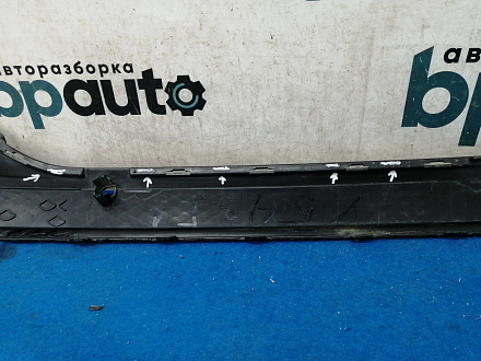 AA031027; Накладка заднего бампера, AMG; под паркт. (A2058856238) для Mercedes-Benz C-klasse IV (W205) (2014-2018)/БУ; Оригинал; Р1, Мелкий дефект; 