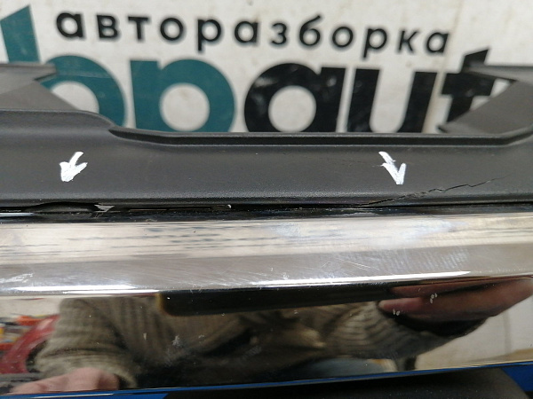 Решетка радиатора Фольксваген Polo VI Liftback 2020- 2022, б/у, фото 13