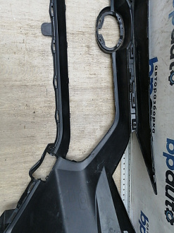 AA044884; Бампер передний; без паркт.; под омыват. (52119-0R280) для Toyota Rav4 50 (2019 -2025)/БУ; Оригинал; Р1, Мелкий дефект; 