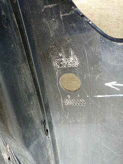 AA045835; Бампер передний; под паркт.; без омыват. (602002155AA) для Omoda C5 (2022- н.в.)/БУ; Оригинал; Р1, Мелкий дефект; 