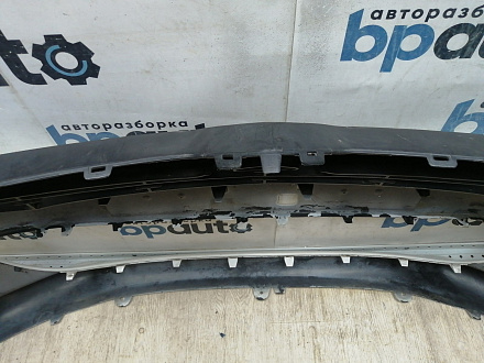 AA045244; Бампер передний; без паркт.; без омыват. (9676285080A) для Citroen C4 II HB (2011-2016)/БУ; Оригинал; Р2, Удовлетворительное; 