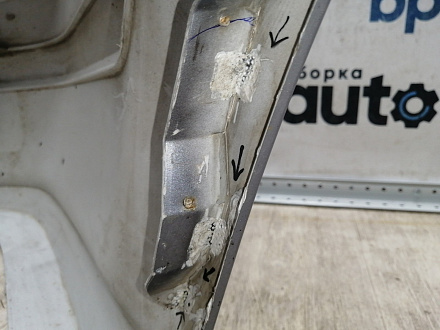 AA044784; Бампер задний; под паркт. (94703454) для Opel Astra/БУ; Оригинал; Р1, Мелкий дефект; 