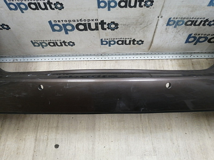 AA046224; Бампер задний; под паркт. (1T0807417K) для Volkswagen Touran II (2010-2015)/БУ; Оригинал; Р1, Мелкий дефект; 