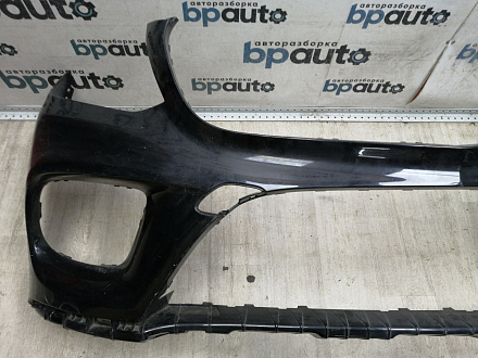 AA046096; Бампер передний; под паркт.; без омыват. (A1668851800) для Mercedes-Benz GLS-klasse I (X166) (2015-2019)/БУ; Оригинал; Р1, Мелкий дефект; 