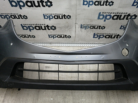 AA045828; Бампер передний; под паркт.; под омыват. (KD45-50031) для Mazda CX-5/БУ; Оригинал; Р1, Мелкий дефект; 