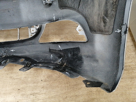 AA040990; Бампер передний; под паркт.; без омыват. (52119-50890) для Lexus LS IV (2006- 2009)/БУ; Оригинал; Р2, Удовлетворительное; 