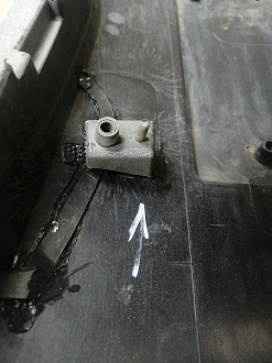 AA045848; Бампер передний; без паркт.; без омыват. (86511-4Y000) для Kia Rio/БУ; Оригинал; Р1, Мелкий дефект; 