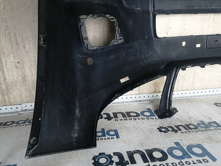 AA046185; Бампер передний; под паркт.; под омыват. (52119-60E01) для Toyota Land Cruiser Prado 150 (2010 — 2013)/БУ; Оригинал; Р1, Мелкий дефект; 