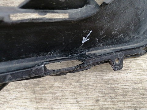 Фотография детали AA028720; Бампер передний; под паркт.; без омыват. (31449359) для Volvo XC40 (2017-н.в.)/БУ; Оригинал; Р1, Мелкий дефект; . Фото номер 18