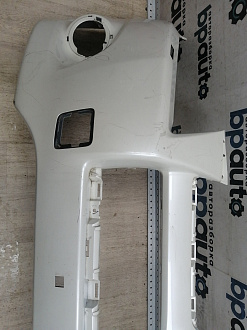 BA000239; Бампер передний; без паркт.; под омыват. (52119-42730) для Toyota Rav4 30 рест. V 2.4 (2009 - 2010)/БУ; Оригинал; Р1, Мелкий дефект; 