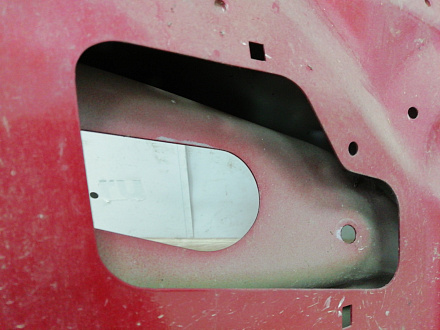 AA003093; Крышка багажника, алюминий (8R0827023C) для Audi Q5/БУ; Оригинал; Р0, Хорошее; (LZ3F) Красный