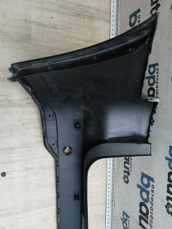 AA046224; Бампер задний; под паркт. (1T0807417K) для Volkswagen Touran II (2010-2015)/БУ; Оригинал; Р1, Мелкий дефект; 