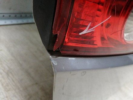 AA045349; Крышка багажника; под камер. (K0100BR0MA) для Nissan Qashqai/БУ; Оригинал; Р2, Удовлетворительное; 