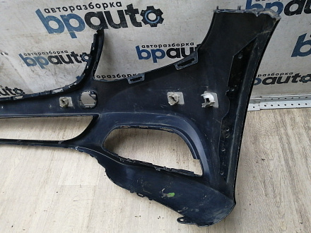 AA046175; Бампер передний; под паркт.; без омыват. (A2058850525) для Mercedes-Benz C-klasse IV (W205) (2014-2018)/БУ; Оригинал; Р1, Мелкий дефект; 